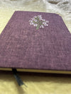 Amethyst Lavender A5 Size Hardcover Notebook