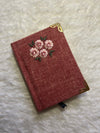 Baked Clay Orange A7 Pocket Size Hardcover Notebook