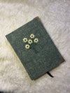Sage green A6 size Hardcover Notebook