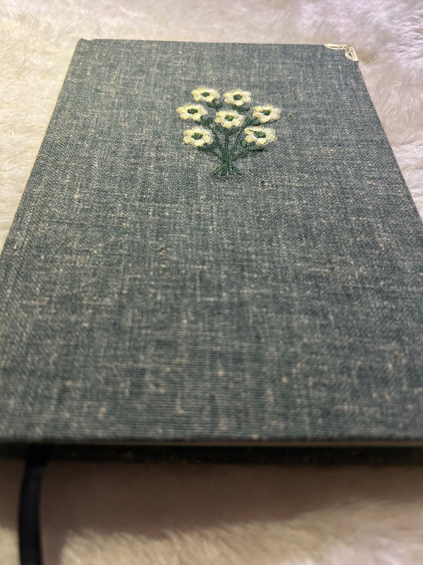 Sage Green A5 Size Hardcover Notebook