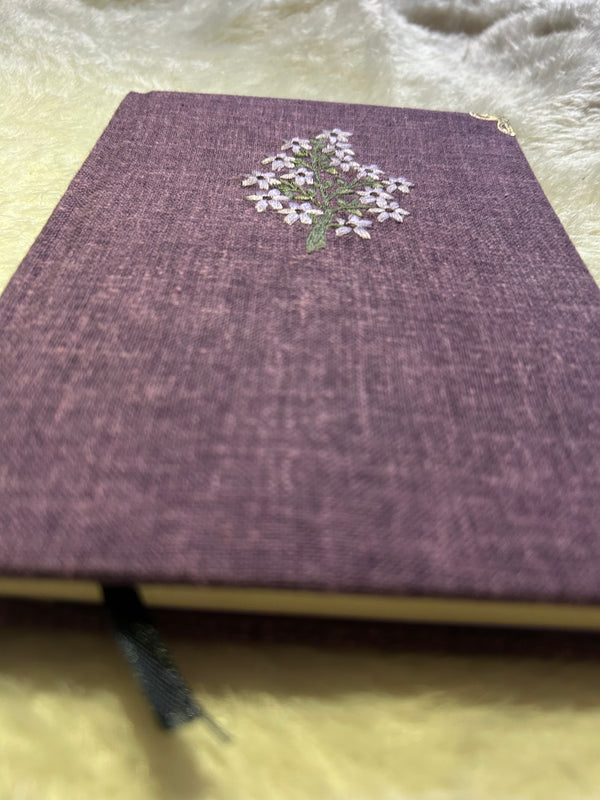Amethyst Lavender A5 Size Hardcover Notebook