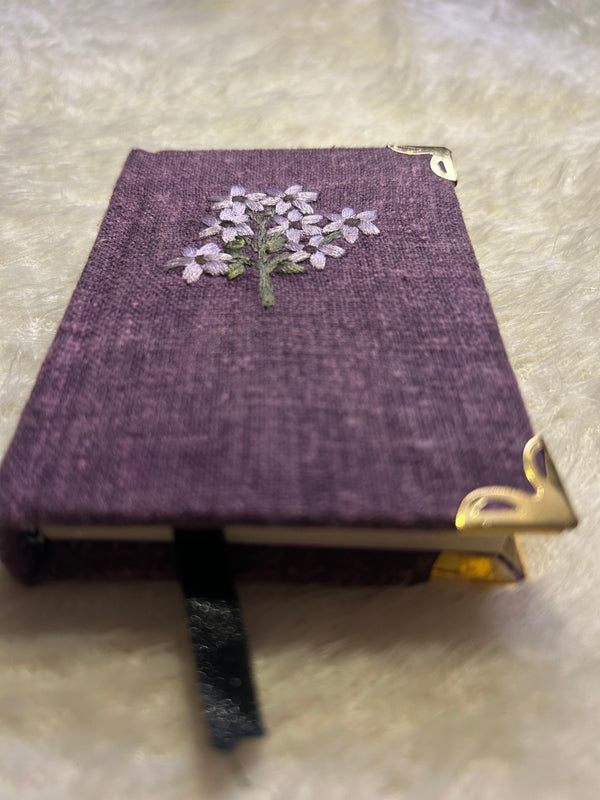 Amethyst Lavender A7 Pocket Size Hardcover Notebook