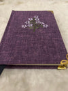 Amethyst Lavender A6 Size Hardcover Notebook
