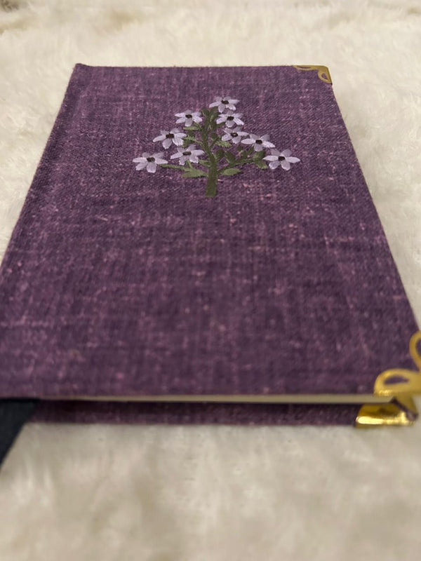 Amethyst Lavender A6 Size Hardcover Notebook